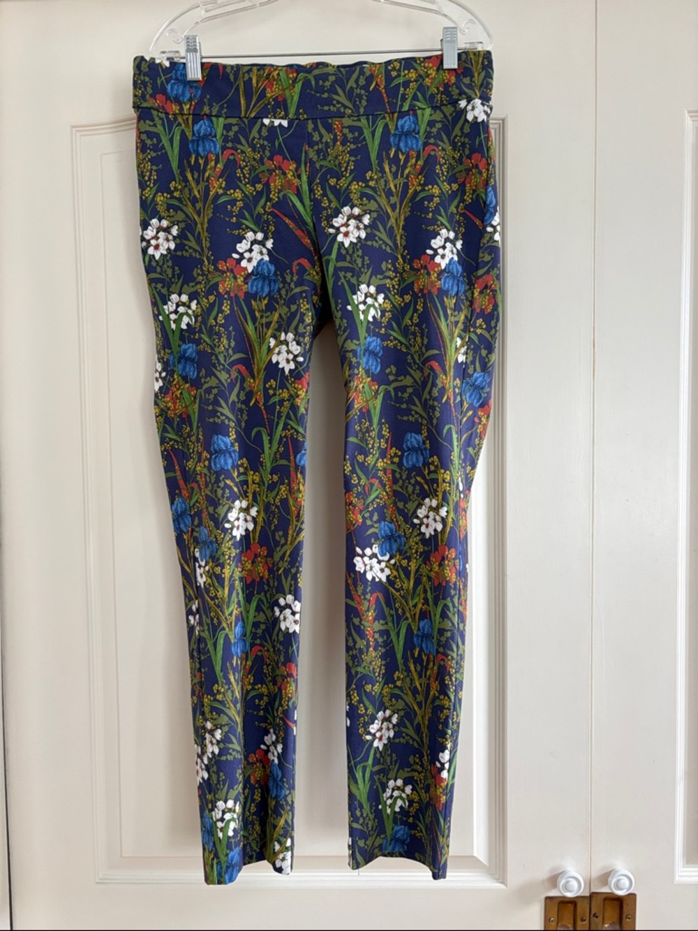 J. McLaughlin Masie Floral Stretch Pants Size 14